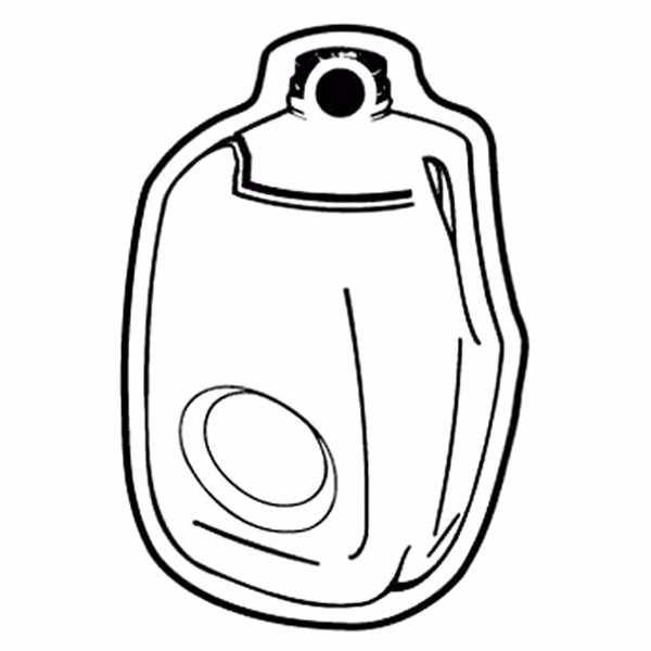 Jug of Milk Key Tag - Spot Color