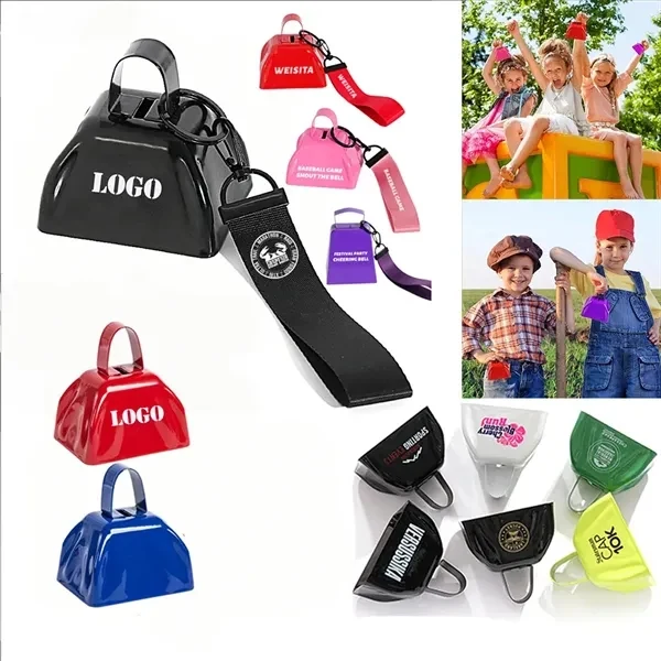 Three-Inch Cowbell Hand-Rock Bell for Events, Gifting and Everyday Use 1