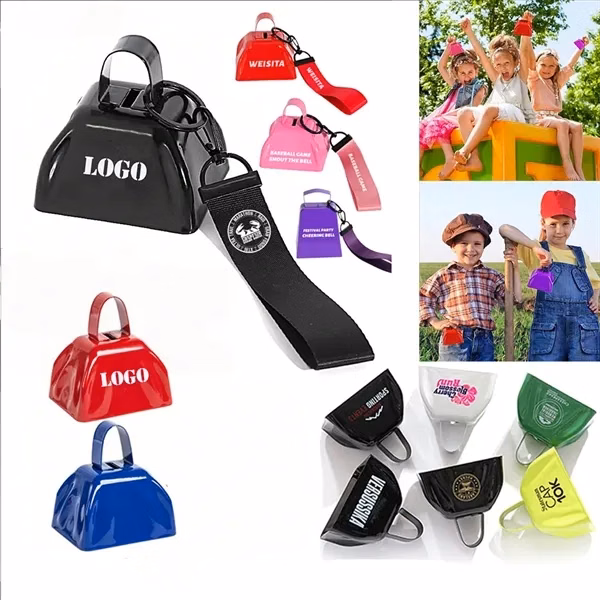 Three-Inch Cowbell Hand-Rock Bell for Events, Gifting and Everyday Use