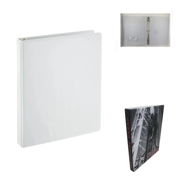 3-Ring Full Color Imprint PVC Binder 1