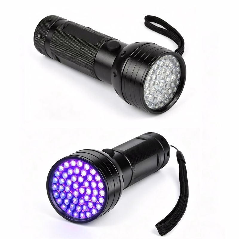 51 LED UV Blacklight Flashlight