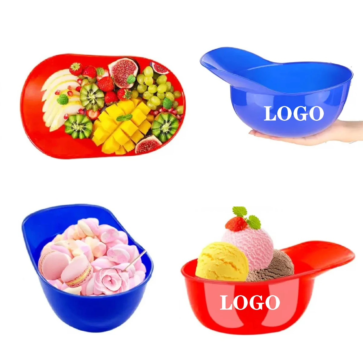 MOQ 15 pcs 8oz Baseball Chip Bowl 1