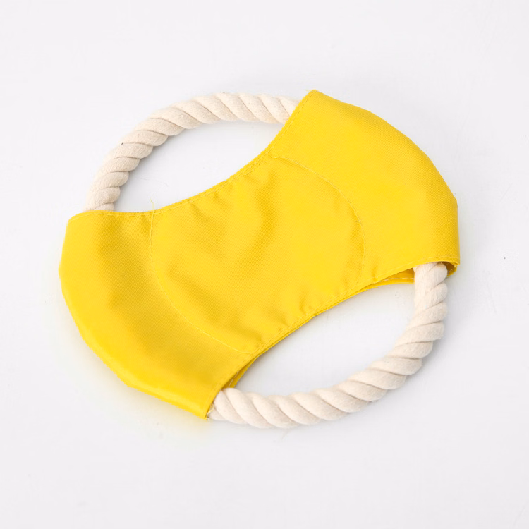 Rope and oxford fabricPet Cotton Rope Flying Disk