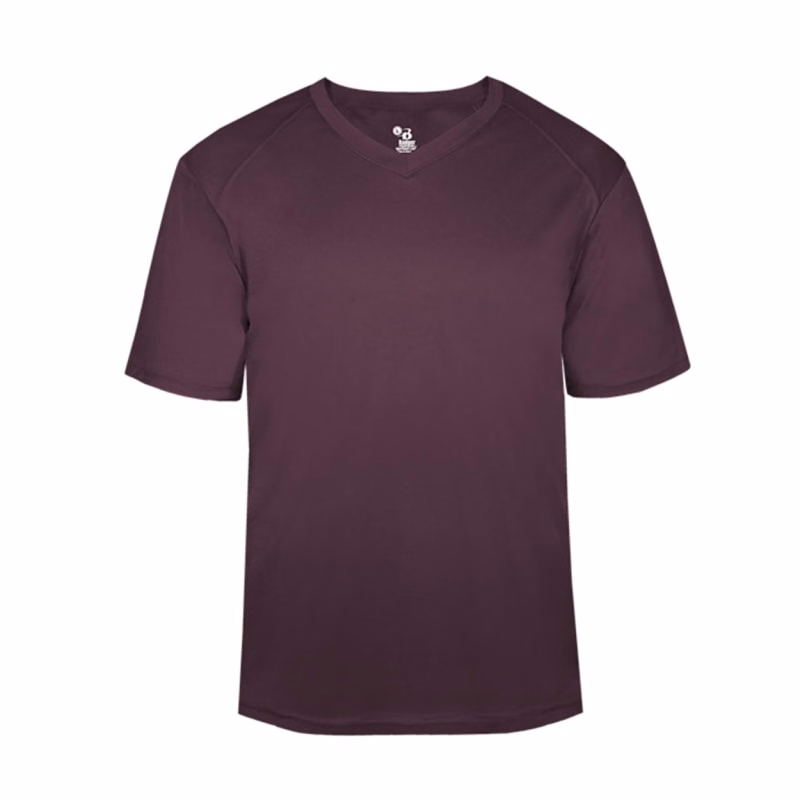 Badger Men's B-Core V-Neck T-Shirt - 4124