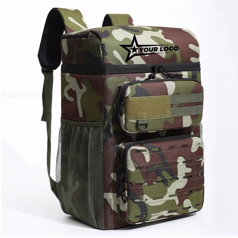 24L Camping Cooler Backpack Insulated Waterproof Lunch Bag