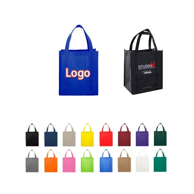 Customized Reusable Grocery Tote Bags 1