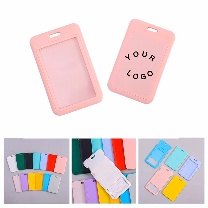 Slide Open Badge Pouch for Lanyards