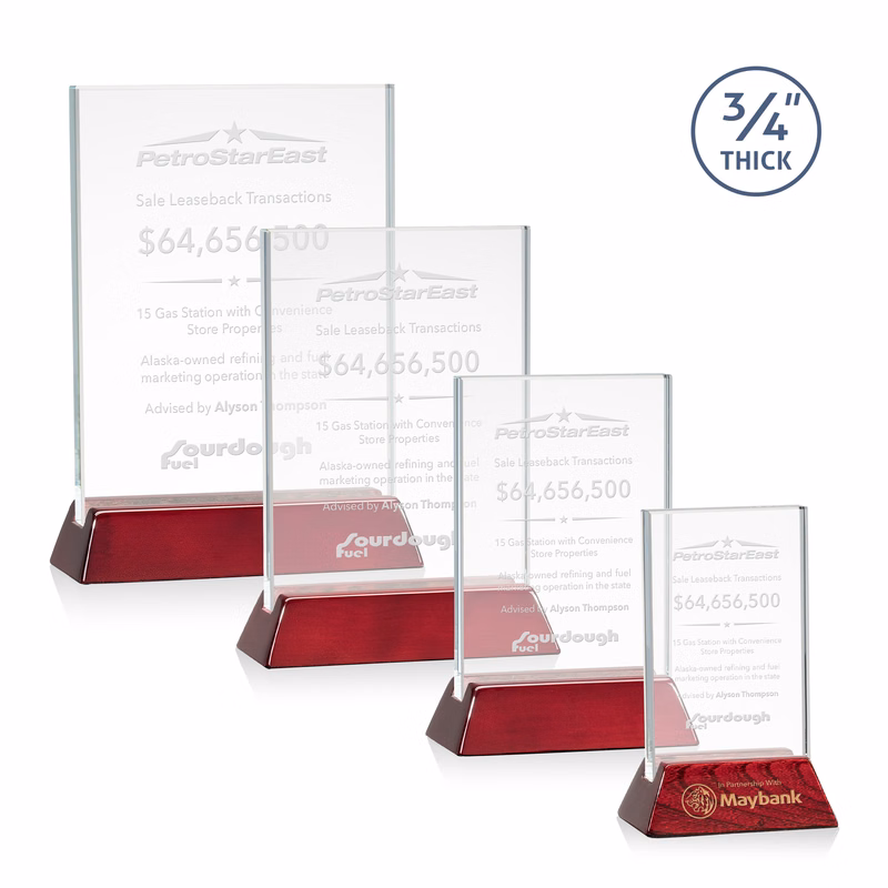 Walkerton Award - Starfire/Rosewood (Vert)