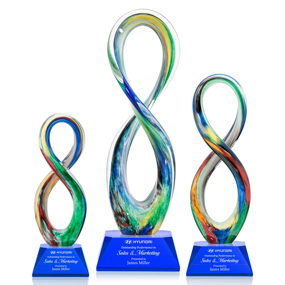 Duarte Award on Sheffield Base - Blue 1