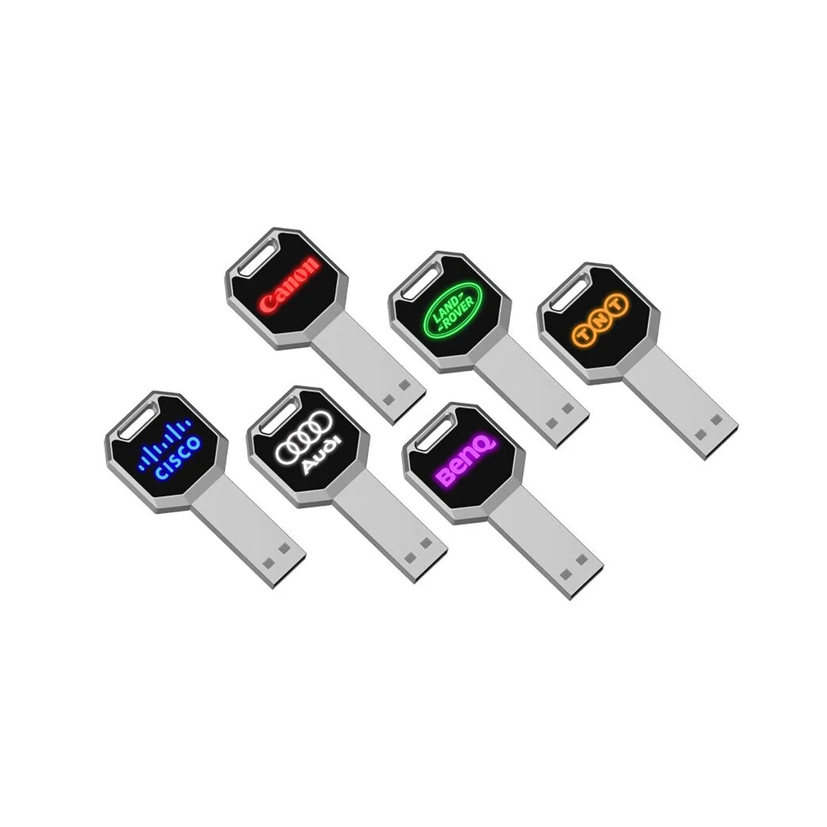 Light Up Logo USB Drive 8GB 1