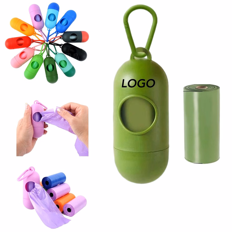 Pet Dog Poop Bags with Dispenser