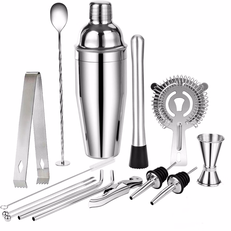 14-Piece Cocktail Shaker Set