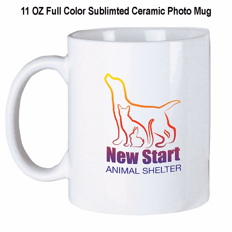 Full Color Sublimatable Ceramic Photo Mug