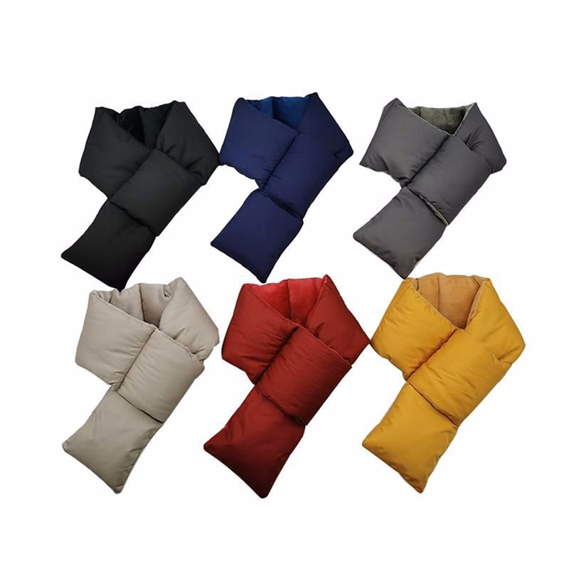 Winter Warm Down Cotton Scarf