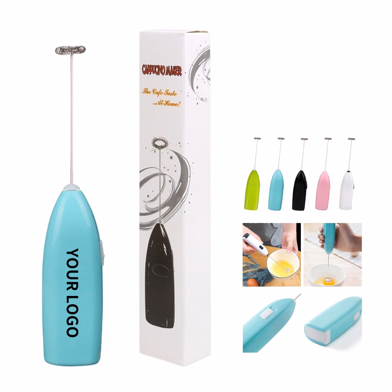 Stainless Steel Handheld Milk Frother With Battery Power