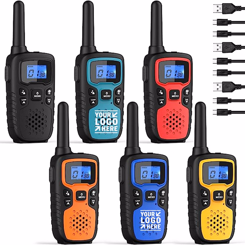 Adults Easy To Use Long Range-Wishouse Handheld 2 Way Radios Rechargeable Walkie Talky