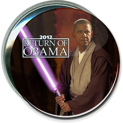 Return Of Obama 2012, Political Button 1