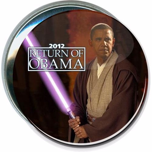 Return Of Obama 2012, Political Button