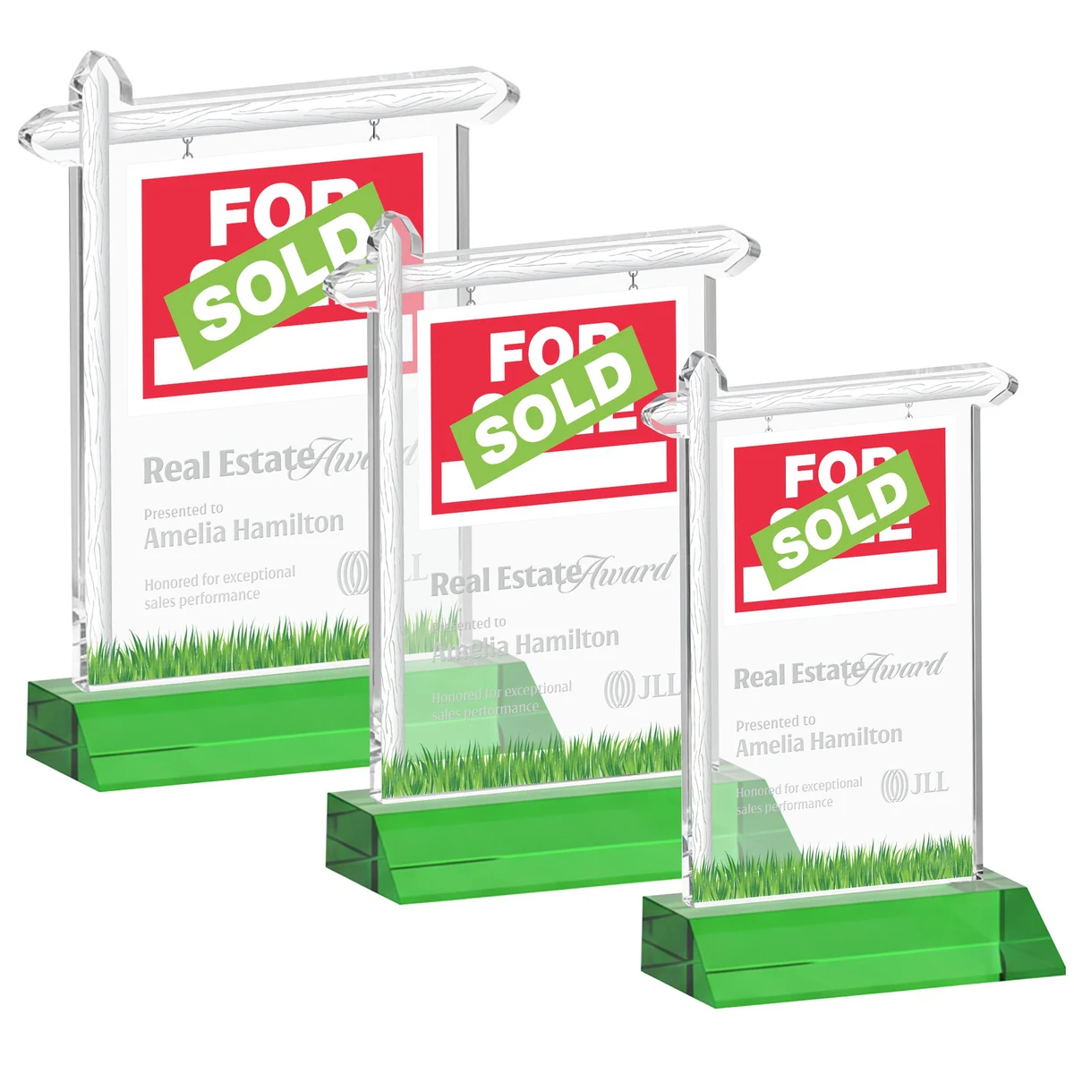 Real Estate Award - Green 1