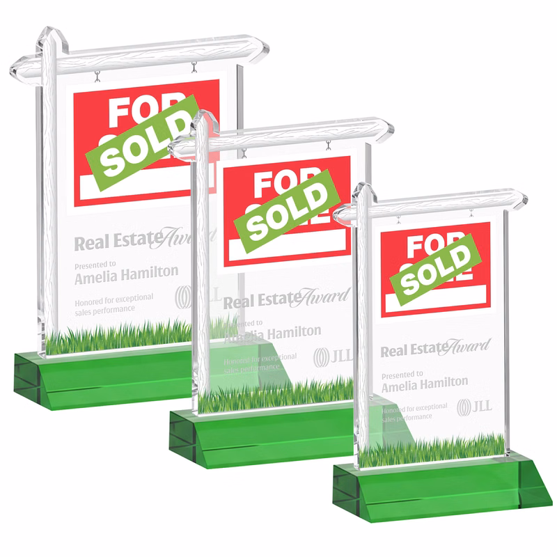 Real Estate Award - Green