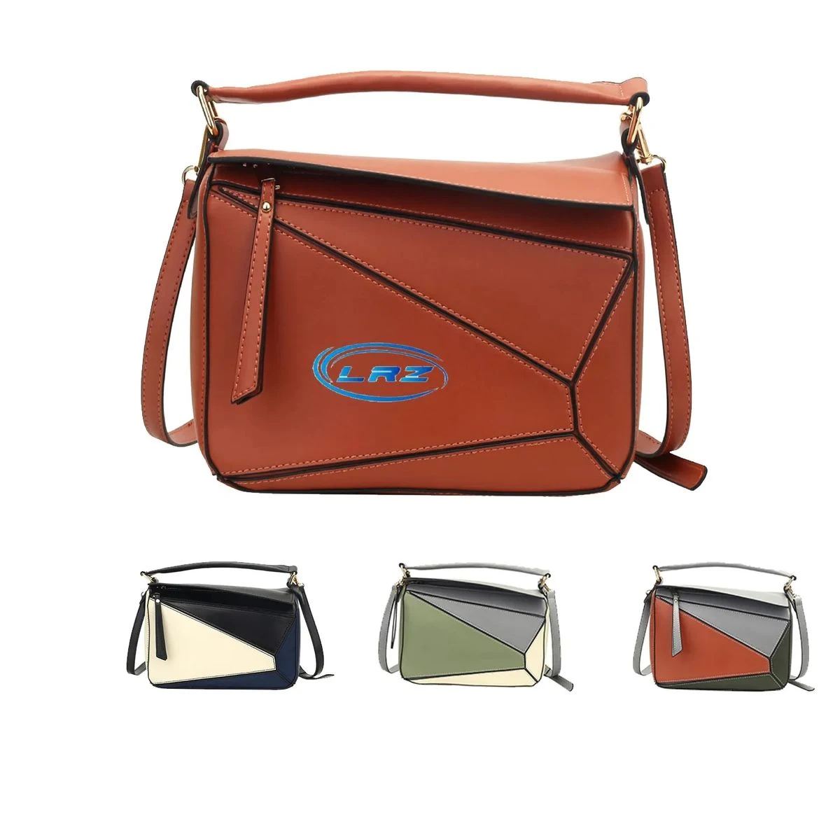 One Shoulder Geometric Portable Cross-Body Bag For Women 1