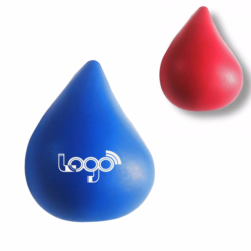 PU Foam Water Drop Stress Ball