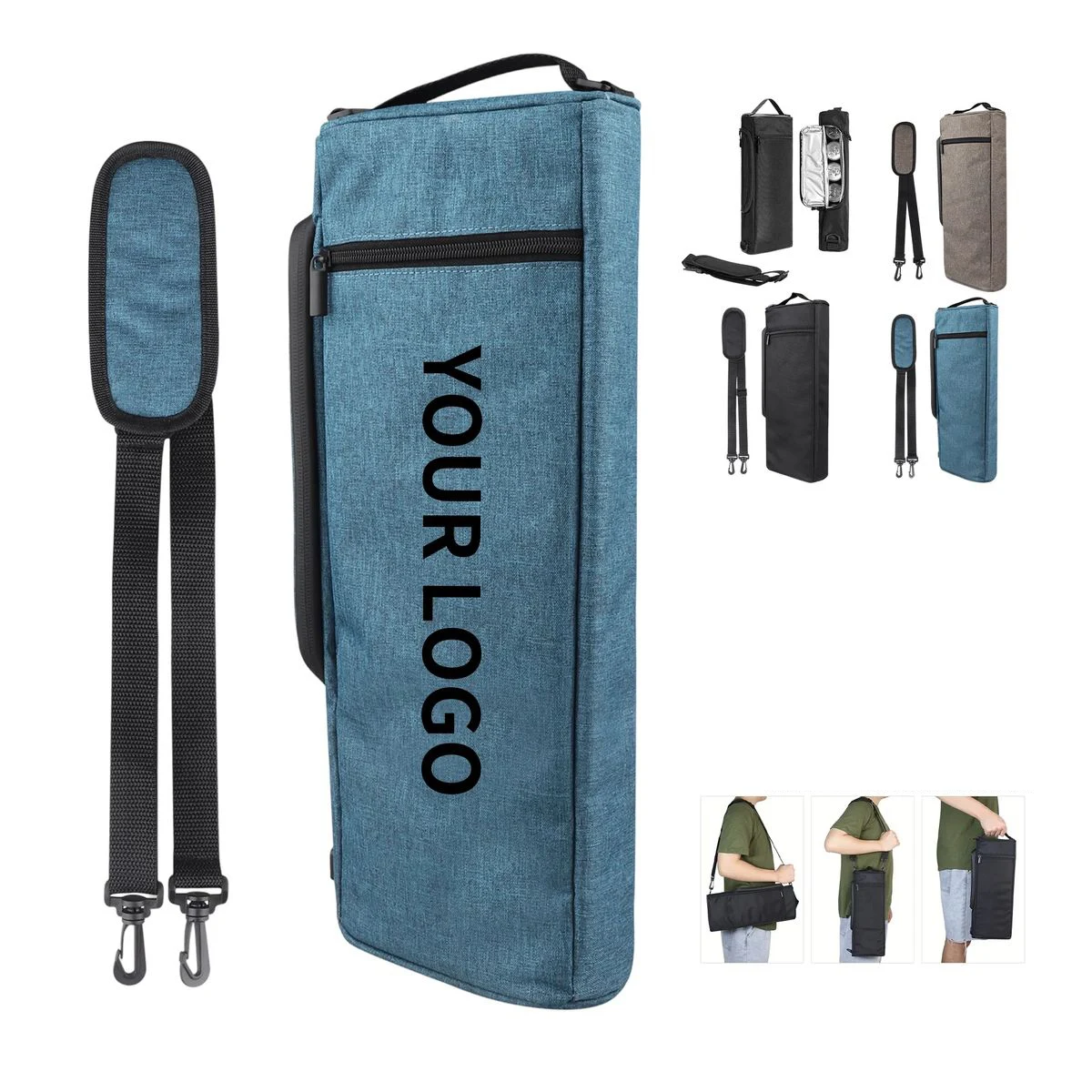 Durable Oxford Golf Cooler Bag for 6 Cans or 2 Bottles 1
