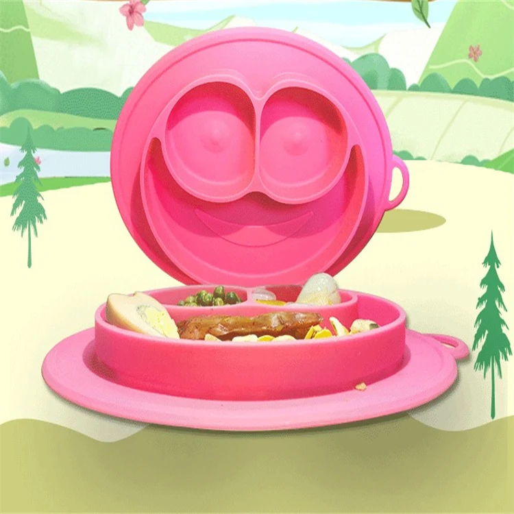 Food grade silicone dinner plate 1