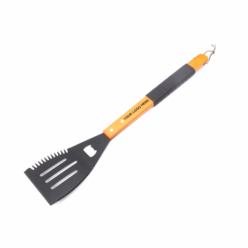 Barbecue Grill Spatula With Wooden Handle
