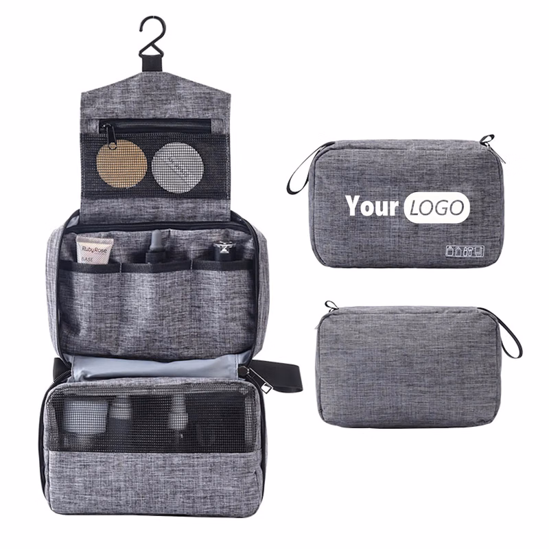 Toiletry Travel Organizer Bag with Hook
