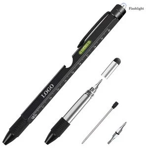 Multi Functional Metal Tool Pen With Flashlight 1