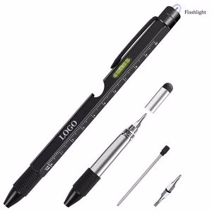 Multi Functional Metal Tool Pen With Flashlight