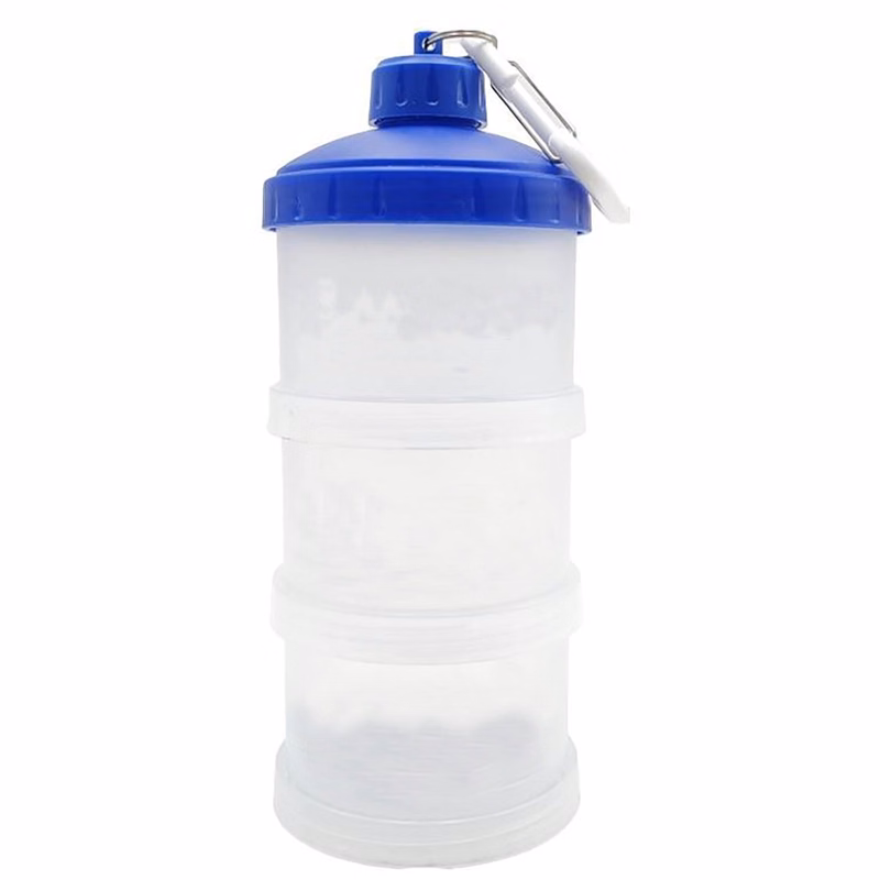 Layer Portable Protein Powder Storage Containers With Funn