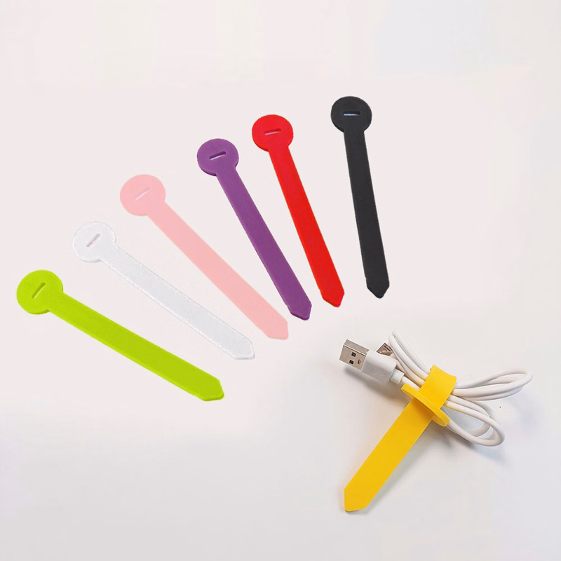 Custom Silicone Cable Tie Organizer