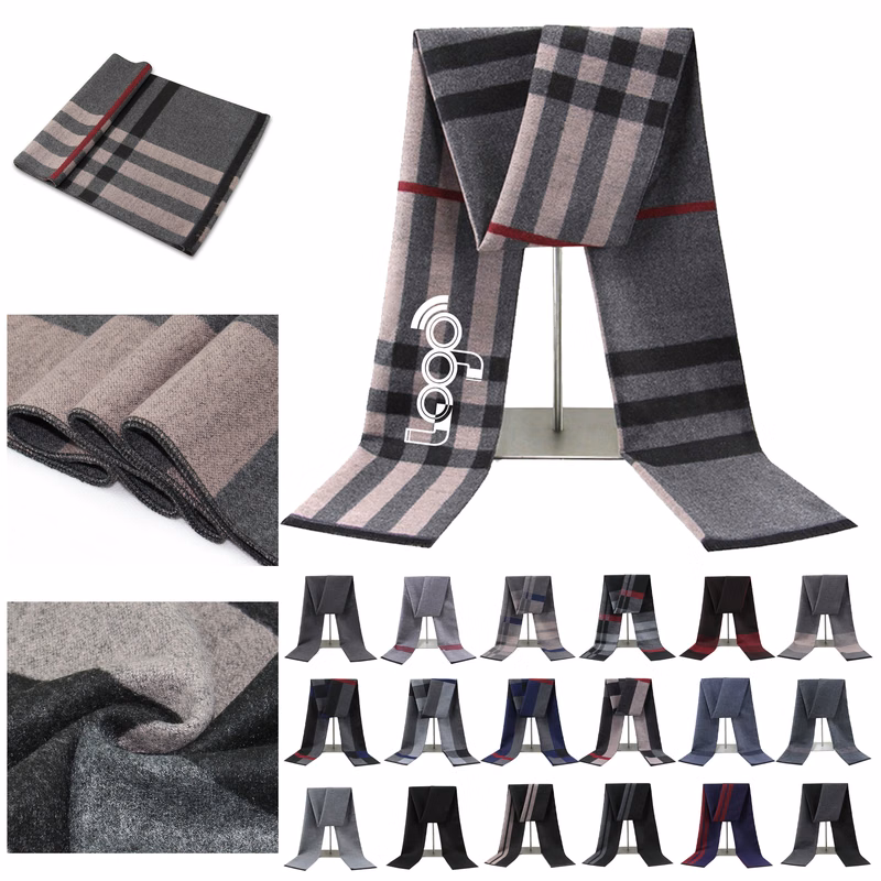 Stylish and Warm Polyester Scarf for Winter