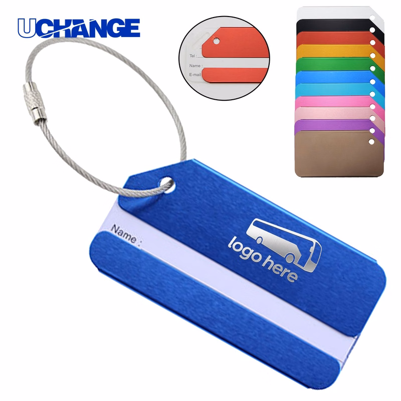 Steel Loop Luggage Identifier Tag