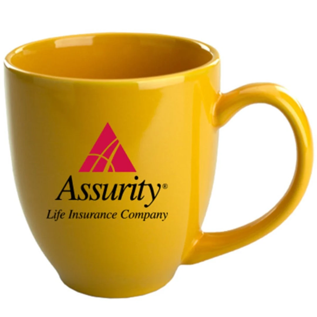 15 Oz St. Paul Fiesta Bistro Mug - Gamboge Yellow 1