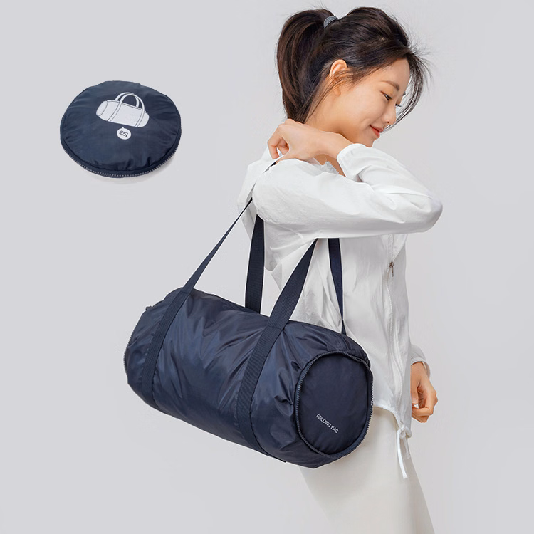 Foldable Barrel Gym Duffel Bag