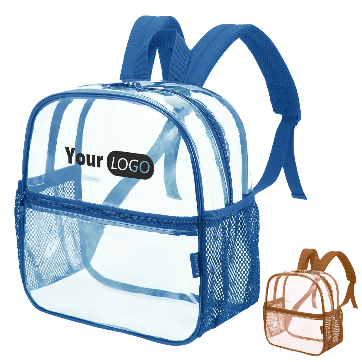 Pvc Clear Safety Backpack With Custom Logo 1