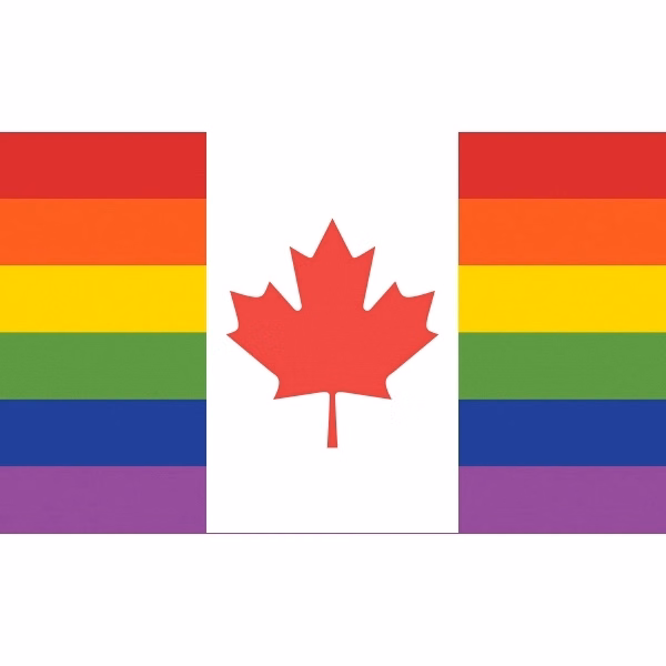 Canada Pride Premium Car Flag
