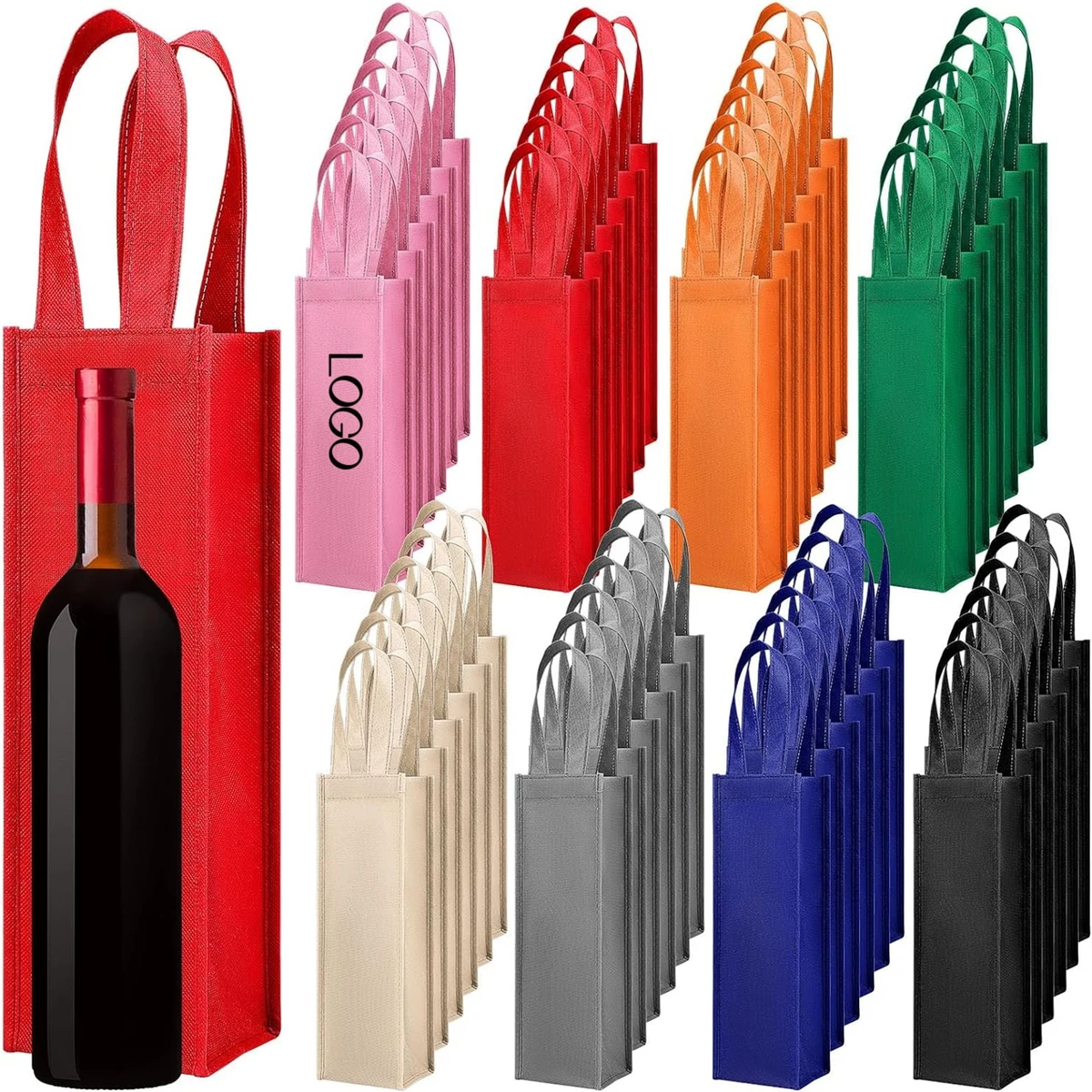 Colorful Wine Gift Bag 1