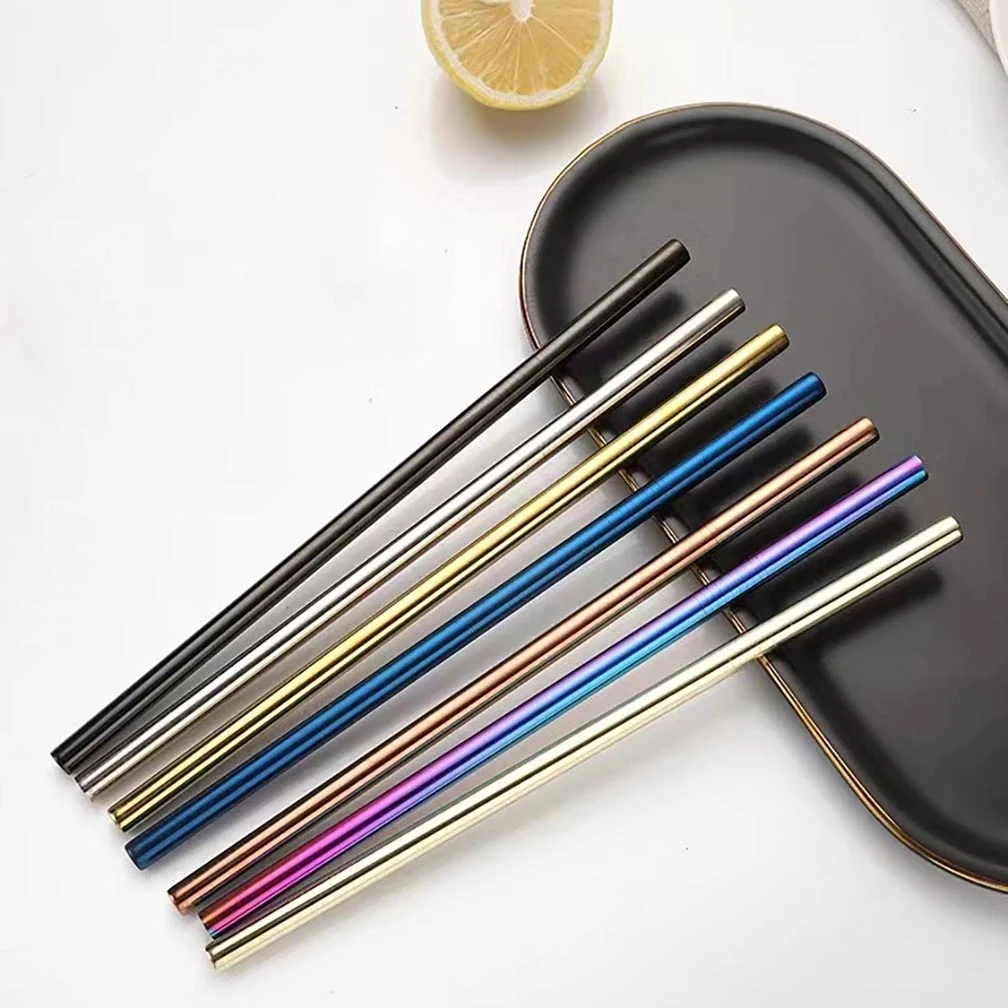 0.5" Wide Jumbo Reusable Boba & Smoothie Straw- Extra long 1