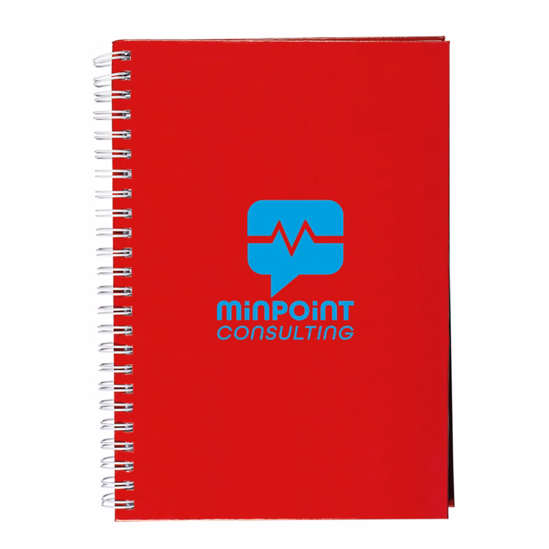 Hardcover Spiral Notebook 5.75" x 8.25"