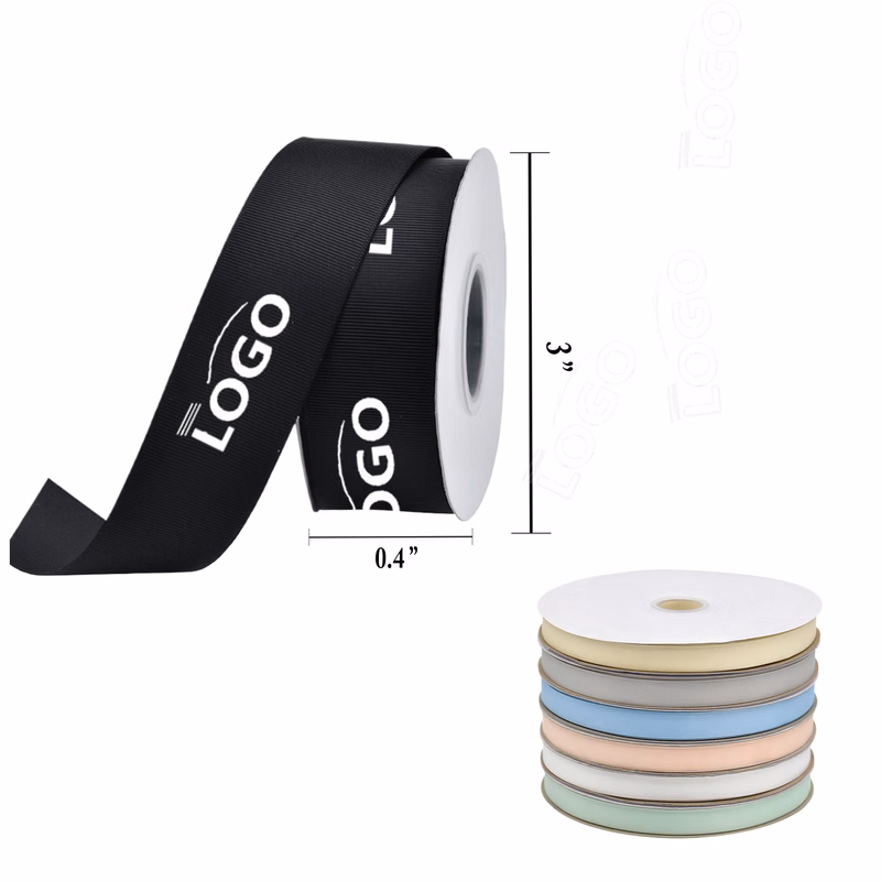 Custom Polyester Gift Ribbon 5/8 100yd