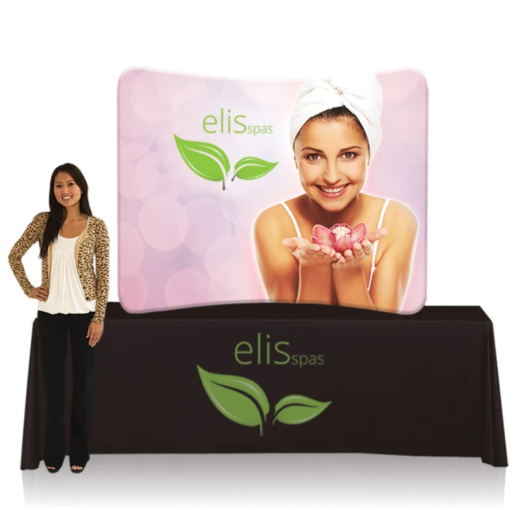 Easy Tube Curved Tabletop 6 ft. Double Sided 1