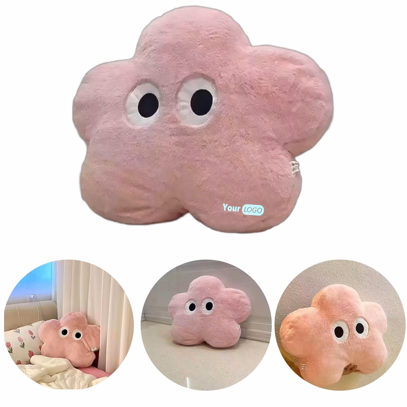 Cotton Pink Fat Sofa Pillow