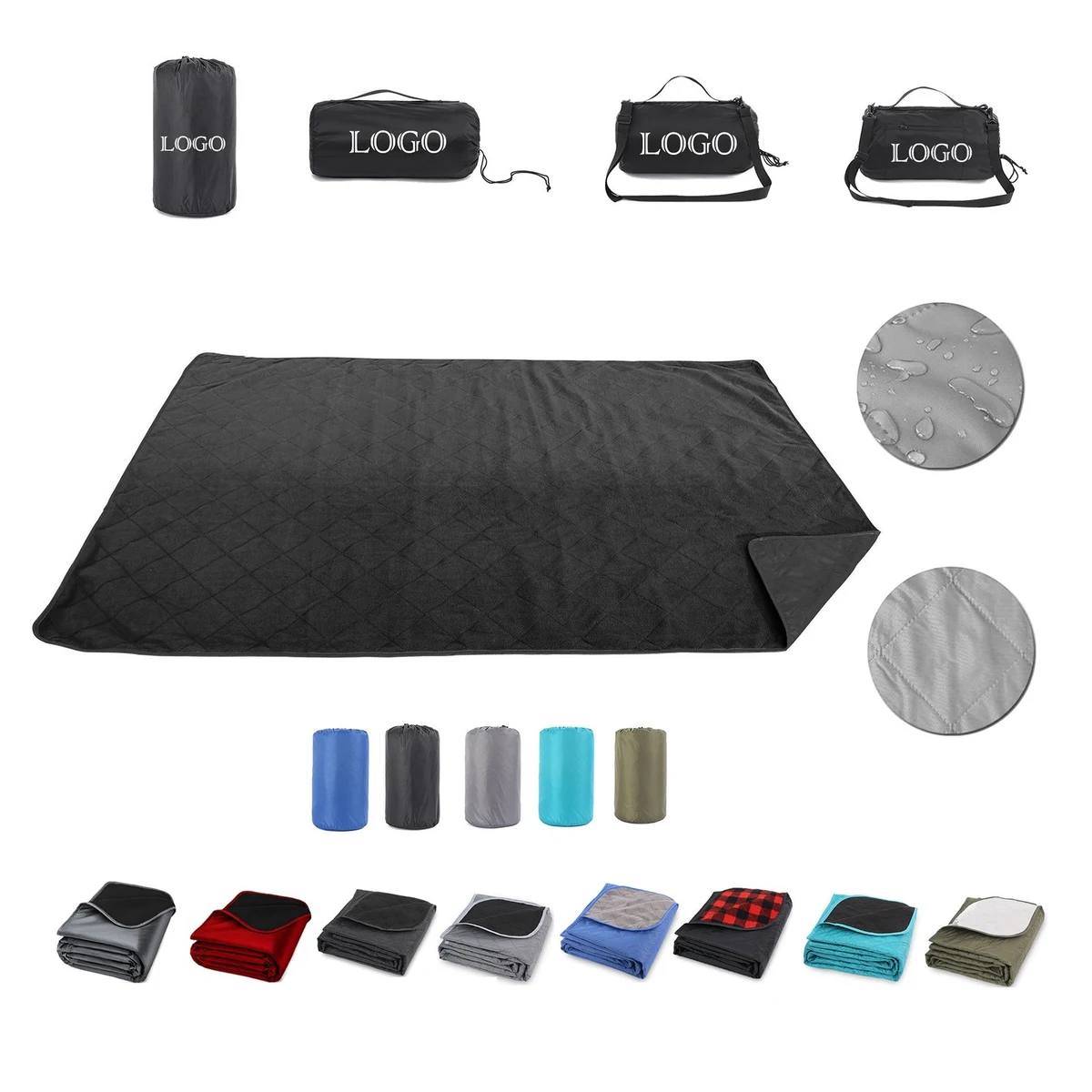Fleece Outdoor Blanket 1