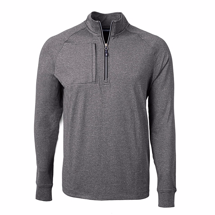 Cutter & Buck Adapt Eco Knit Heather Recycled Pullover