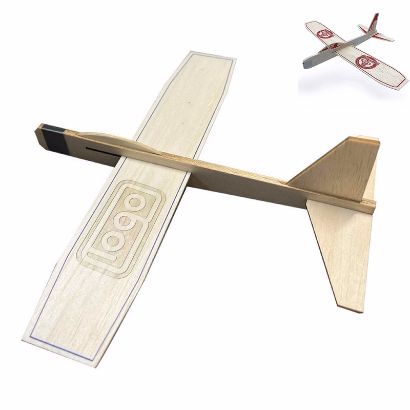 Balsa Wood Model Airplane
