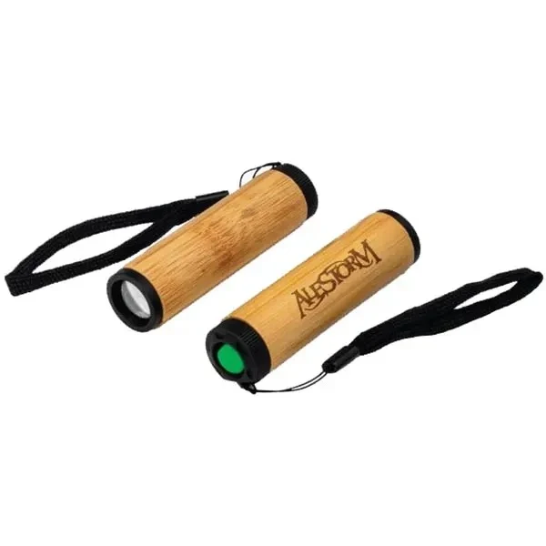 Bamboo LED Flashlight 1